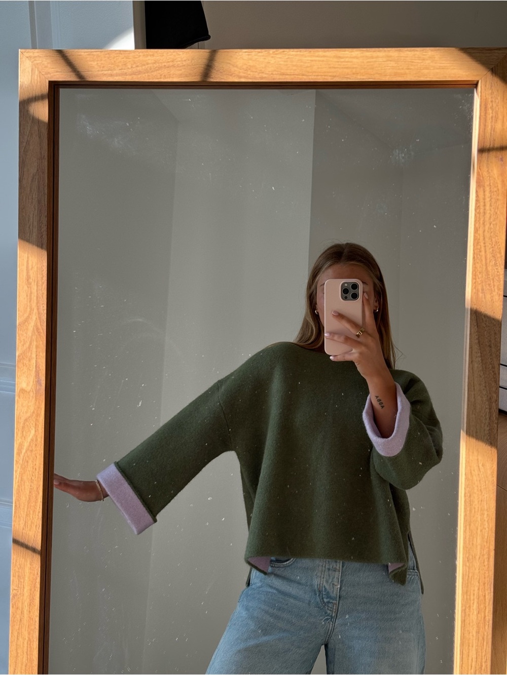 Zara color block sweater - Picture 2 of 3